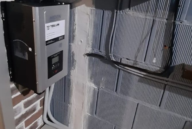 ИБП на 5 кВт. Кстовский район, деревня Карабатово