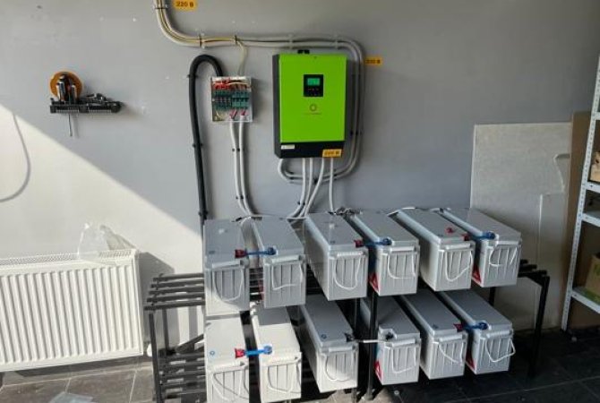 Резервное питание по мощности 5кВт, по резерву 14,4кВт