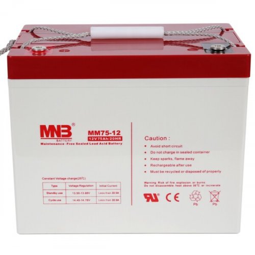Аккумулятор MNB MM75-12