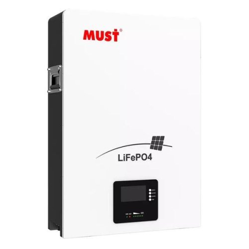 Аккумуляторная батарея MUST LP16-24200 (25,6В 200Ач) 5,12 кВтч  WiFi/BLE PACEEX BMS APP