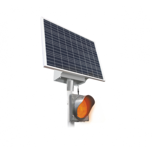 Светофор LGM на солнечной электростанции 150/65