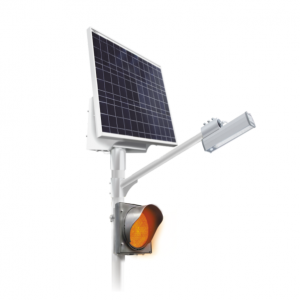 Комплект STGM на солнечной электростанции для освещения пешеходного перехода SТGM-150/100 (светильник GSS)