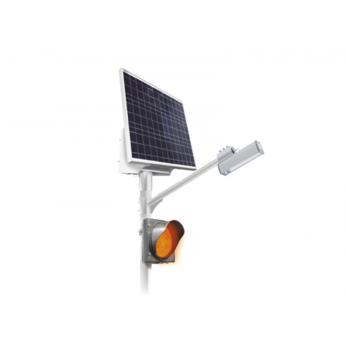 Комплект STGM на солнечной электростанции для освещения пешеходного перехода SТGM-300/150