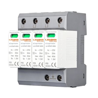 УЗИП переменного тока LEADER LA-SPD4P-40KA 4P(3P+N) 275В