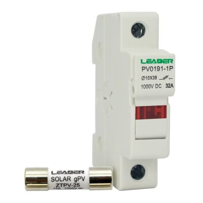 Держатель для предохранителя LEADER PV0191-1P 1000В
