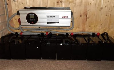 Монтаж комплекта ИБП с акб на 5 кВт в Нижнем Новгороде